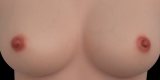 WAXDOLL Full silicone sex doll 120cm/3ft9 AA-cup #G34 head with realistic body makeup- Skin Color Natural