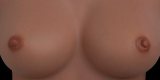 WAXDOLL Full silicone sex doll 120cm/3ft9 AA-cup #G34 head with realistic body makeup- Skin Color Natural