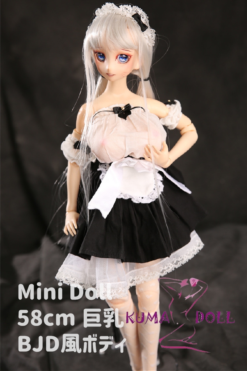 Mini Doll TPE Sexable 58cm big breasts BJD body Nana head body selectable