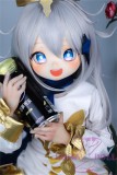 MOZU DOLL Paimon Soft vinyl head  with light weight TPE body easy to store and use