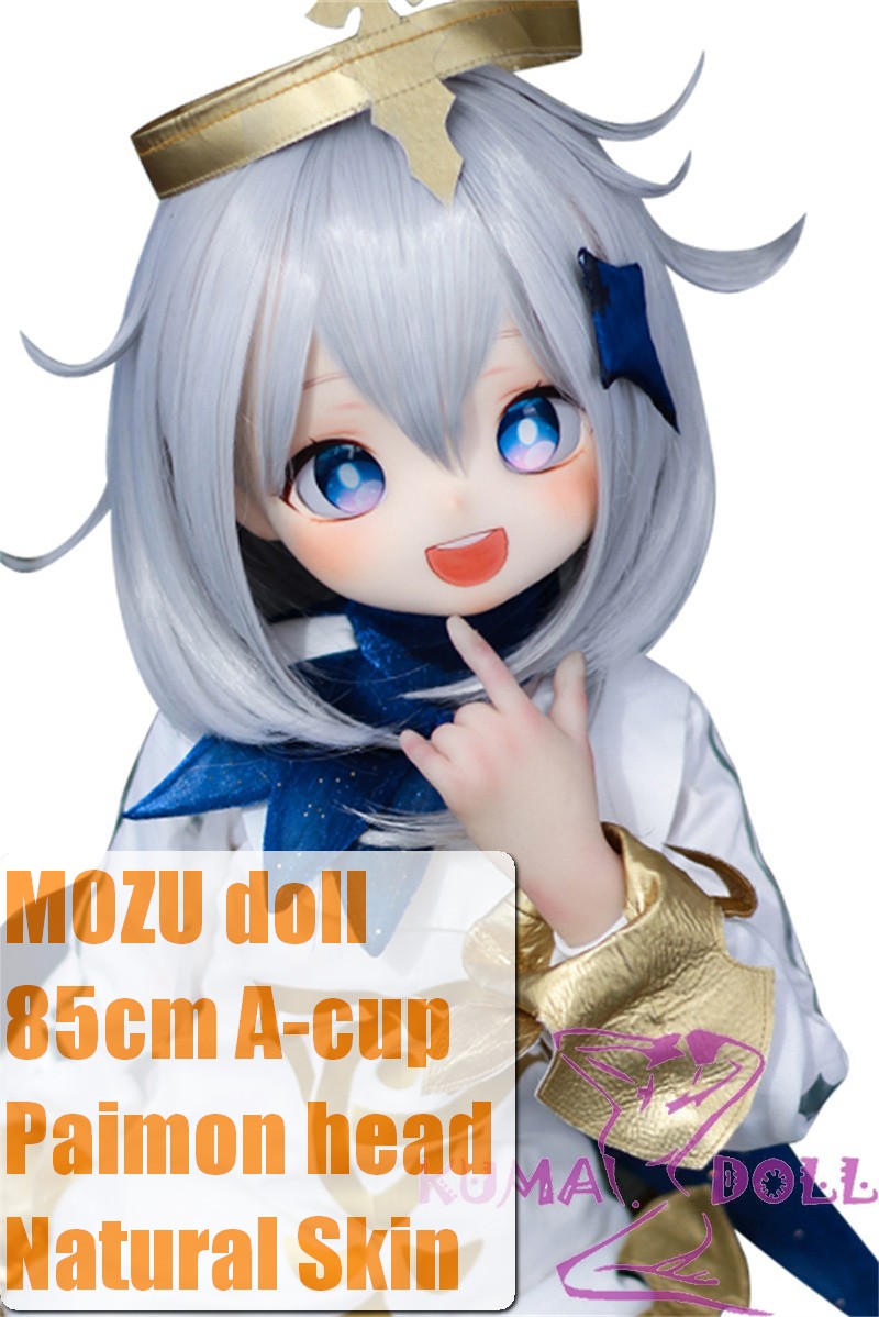 MOZU DOLL 85cm A-cup 6kg Soft vinyl head Paimon with light weight TPE body easy to store and use