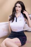 Full Silicone Love doll Top Sino Doll 168cm D-cup T26 Thea head RRS+Makeup selectable