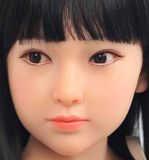 My Loli Waifu Full Silicone Loli Love doll 148cm B-cup Yuna head Face Makeup Selectable