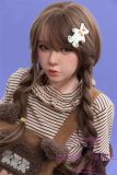 MLW doll Full Silicone Loli Love doll 148cm B-cup Yuna head Face Makeup Selectable