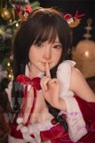 MLW doll Full Silicone Loli Love doll 145cm B-cup Rena head Face Makeup Selectable