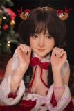MLW doll Full Silicone Loli Love doll 145cm B-cup Rena head Face Makeup Selectable