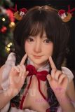 MLW doll Full Silicone Loli Love doll 145cm B-cup Rena head Face Makeup Selectable