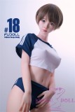 FUDOLL Sex Doll #18 head 148cm D-cup  High-grade silicone head +  body material selectable