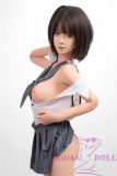 Real Girl Doll 148cm/4ft9 C-Cup TPE Sex Doll R39 head with craftman makeup