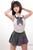 Real Girl Doll 148cm/4ft9 C-Cup TPE Sex Doll R39 head with craftman makeup