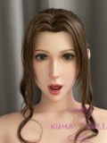 Game Lady Full silicone 168cm/5ft5 D-cup No.4 Aerith Gainsborough from Final Fantasy VII Remake(FF7) soft silicone version with realistic makeup