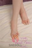 SHEDOLL LuoXiaoxi head 140cm/4ft6 small breast head love doll body material customizable