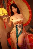 JY Sex Doll 161cm/5ft3 E-cup Silicone Head JingJing +TPE Material Body