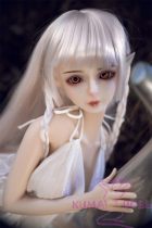 Mini Doll 60cm/2ft Middle Breast  with X3 head Full Silicone Love doll easy to use easy to hide