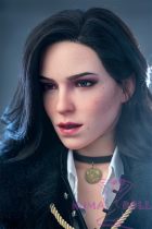 Game Lady Full silicone 168cm/5ft5 D-cup No.12_1 Yennefer from The Witcher 3: Wild Hunt soft silicone version with realistic makeup
