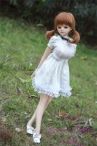 Mini Doll 60cm/2ft Big Breast  with X7 head Full Silicone Love doll easy to use easy to hide