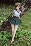 Mini Doll 60cm/2ft Big Breast  with X10 head Full Silicone Love doll easy to use easy to hide
