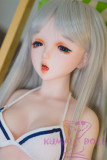 Mini doll sexable Aili head 60cm/2ft normal breast silicone costume selectable