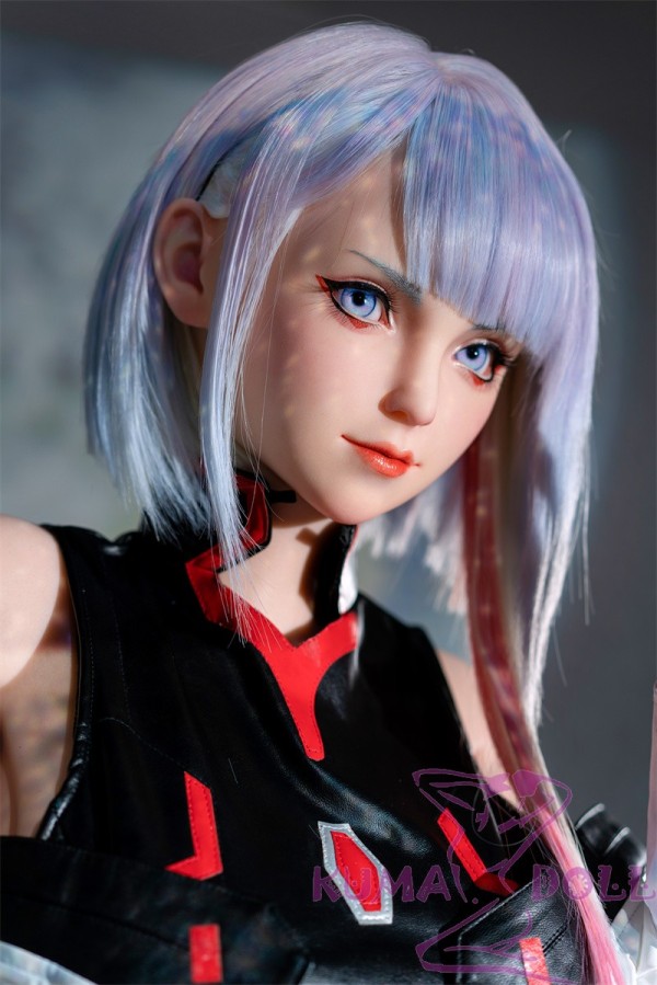 Game Lady Full silicone 156cm/5ft1 E-cup Anime No.5 head soft silicone version with realistic makeup