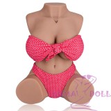 In-Stock Tantaly 13 kg/28.6 lbs Britney wheat 2.0 TPE Big Breast Torso For Male 2 holes available