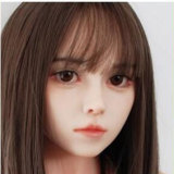 MLW doll Full Silicone Loli Love doll 148cm B-cup Yuna head Face Makeup Selectable