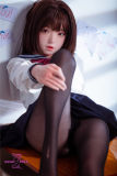 FUDOLL Sex doll Silicone head #8 head 136cm /4ft5 A-cup TPE body