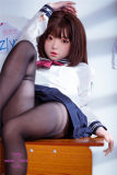FUDOLL Sex doll Silicone head #8 head 136cm /4ft5 A-cup TPE body