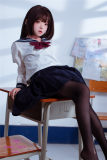 FUDOLL Sex doll Silicone head #8 head 136cm /4ft5 A-cup TPE body