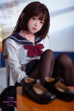 FUDOLL Sex doll Silicone head #8 head 136cm /4ft5 A-cup TPE body