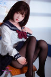 FUDOLL Sex doll Silicone head #8 head 136cm /4ft5 A-cup TPE body