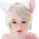 EXDOLL 145cm/4ft8 #2 Sakura head with normal Face Makeup Utopia Series Full Silicone Sex Doll  3 bodies selectable