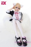 EXDOLL 145cm/4ft8 #10 Yuu head with normal Face Makeup Utopia Series Full Silicone Sex Doll 3 bodies selectable