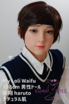 MLW doll 138cm/4ft5 Male Sex doll Haruto Silicone head+TPE Material Body