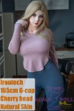 Irontech Doll Full Silicone Sex Doll 165cm/5ft4 G-cup Natural  S9 Cherry