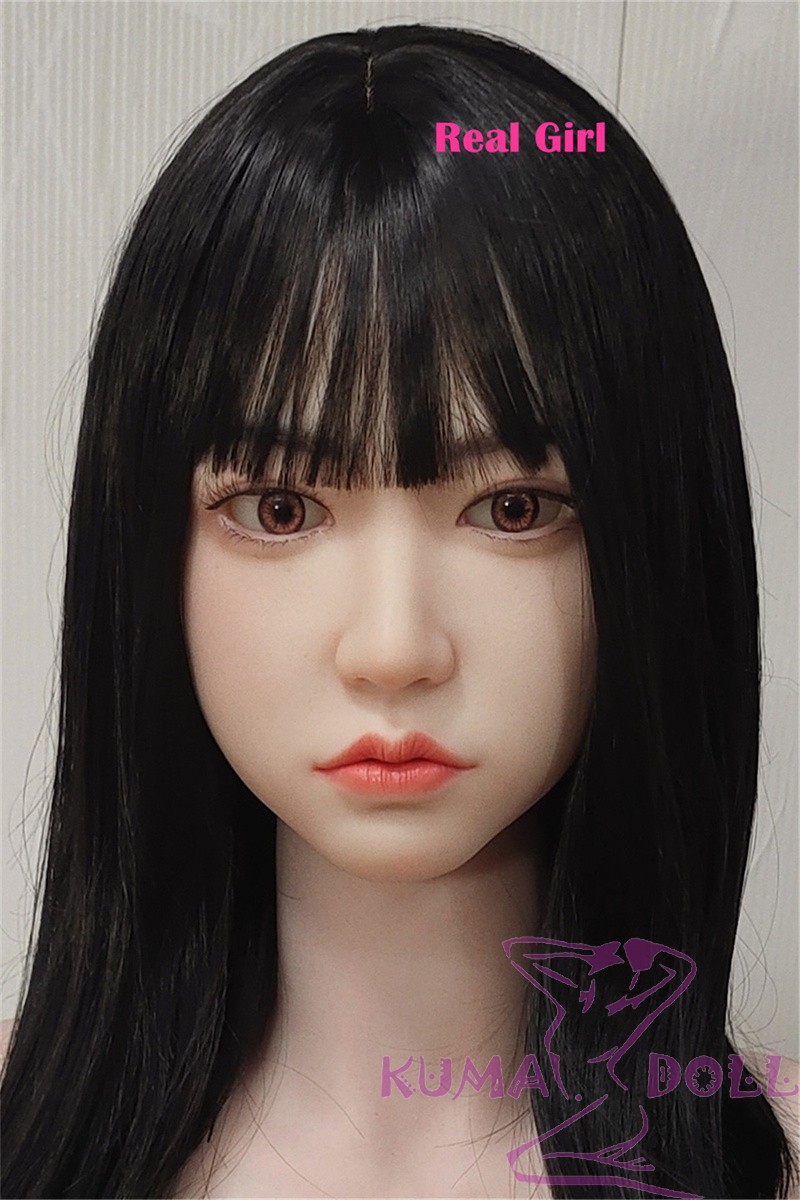 Real Girl head only D2 soft Silicone head M16 bolt Craftsman make selectable