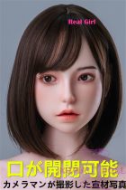 Real Girl head only P2 soft Silicone head M16 bolt Craftsman make selectable