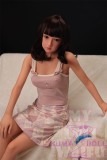 MLW doll Loli Sex Doll TPE 138cm/4ft5 B-cup #18 Haruki Hard Silicone head with normal makeup(makeup selectable)