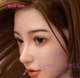 Real Girl head only D5 soft Silicone head M16 bolt Craftsman make selectable