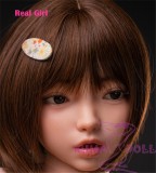 Real Girl head only D6 soft Silicone head M16 bolt Craftsman make selectable