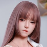 SHEDOLL Lolita type 148cm/4ft9 normal breast LuoXiaoYi head love doll body material customizable-Rabbit pajamas