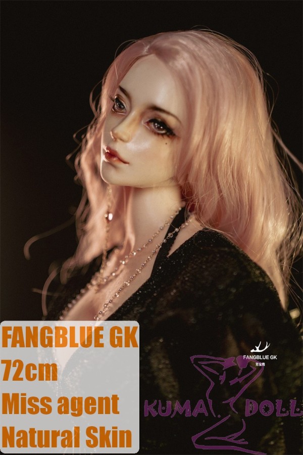 Mini doll 72cm/2ft4 N24 Miss agent High-grade Silicone Material Sexable body with light weight 3.5kg Head Selectable