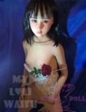 MLW doll Loli Sex Doll 145cm/4ft8 A-cup NAO head TPE material body+silicone head+makeup selectable