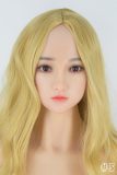 MLW doll Loli Sex Doll 126cm/4ft1 AA-cup Haruki silicone head with TPE material body+head+makeup selectable