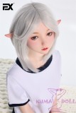EXDOLL 145cm/4ft8 C-cup  #11 Kunyomi head with normal Face Makeup Utopia Series Full Silicone Sex Doll 3 bodies selectable