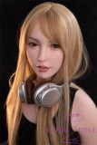 WAXDOLL Full silicone sex doll 151cm/5ft A-cup # GE109 head - Real human 3D scan modeling