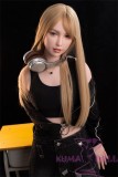 WAXDOLL Full silicone sex doll 151cm/5ft A-cup # GE109 head - Real human 3D scan modeling