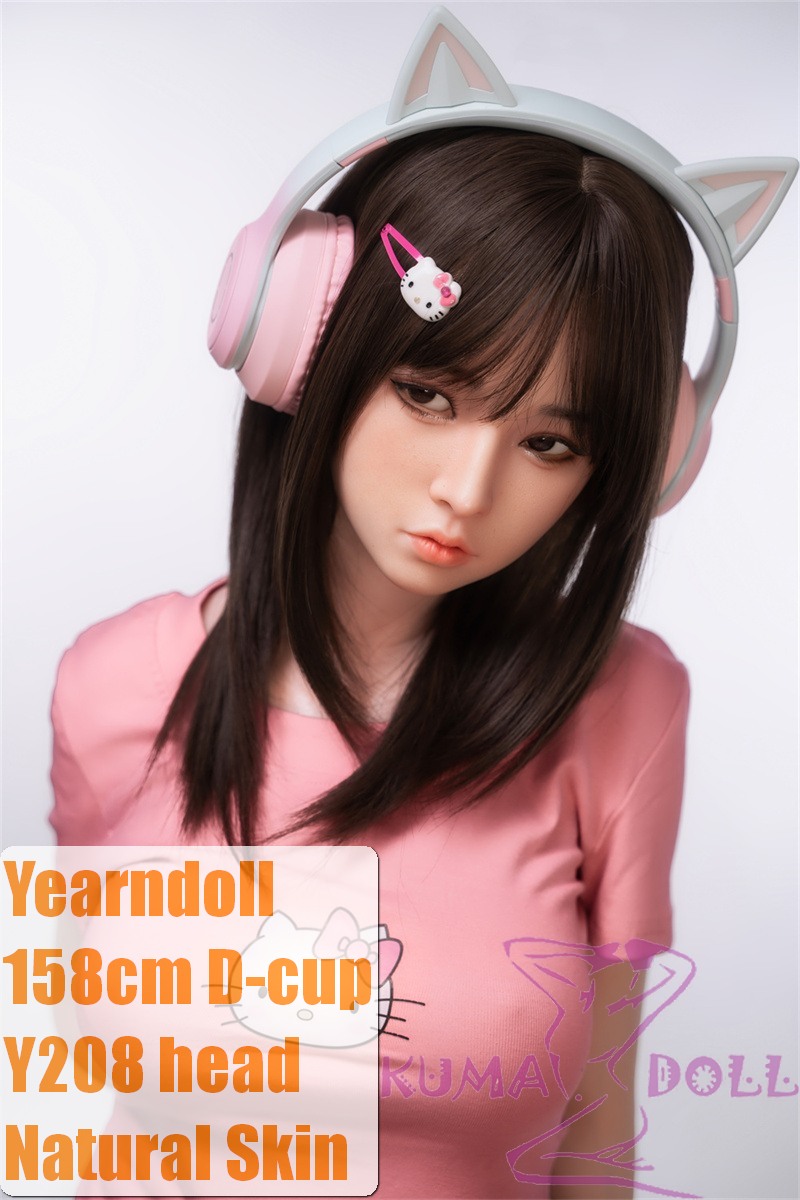 Yearndoll Y208 head 158cm D-cup 【Regular Version】latest work with mouth open/close function silicone head life-size sex doll