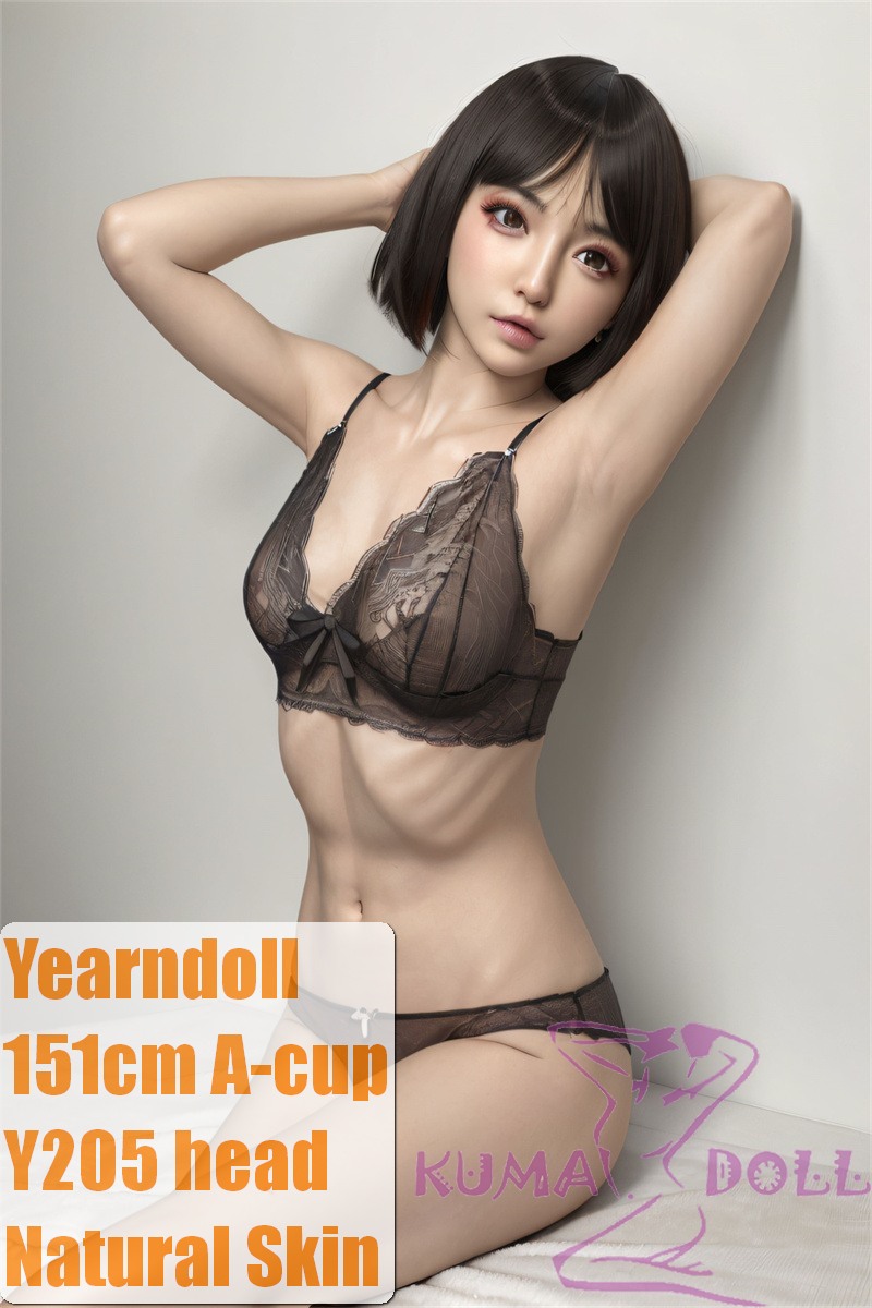 Yearndoll Y205 head 151cm A-cup latest work with mouth open/close function silicone head life-size sex doll