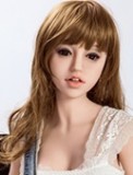 Sanhui 160cm/5.25ft C-cup AIO Seamless Neck Silicone Ultra Realistic Sex Doll #23