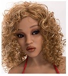 Sanhui Doll 100cm F-cup Silicone Sex Doll Torso #8 head